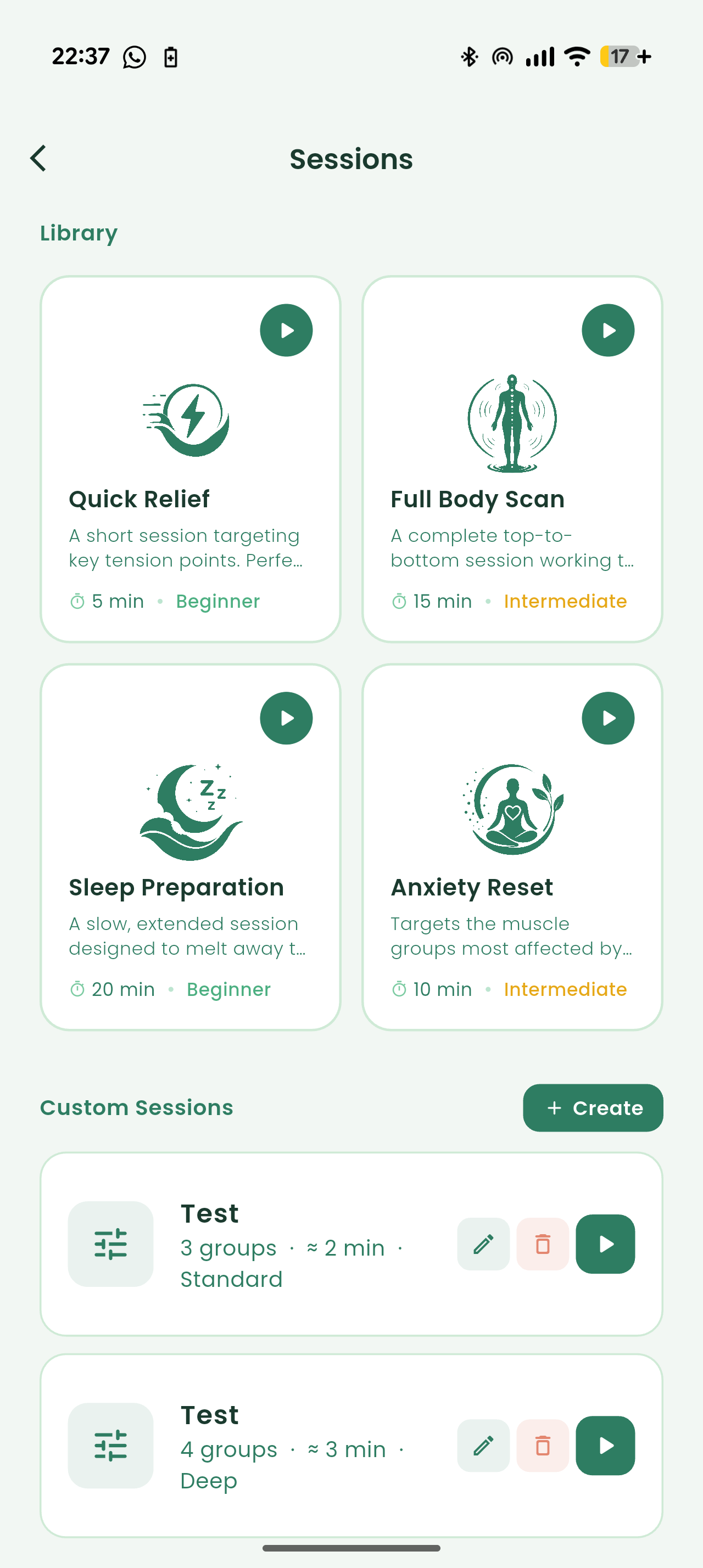 Relexa session library